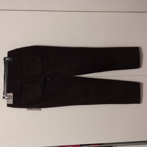 Soft Surroundings Pull On Relaxed Straight Corduroy Pants Color Burnt Hi… - Picture 3 of 11